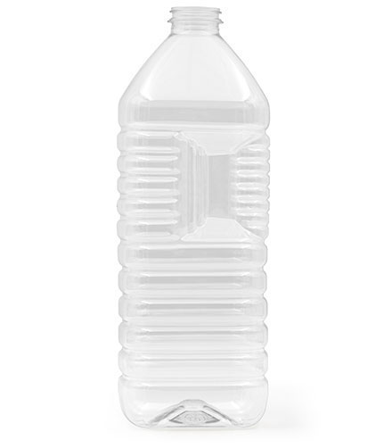 Bottiglia d'acqua da 2 litri - Tutta bianca